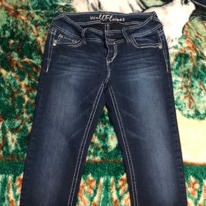 Well flower women’s jeans
